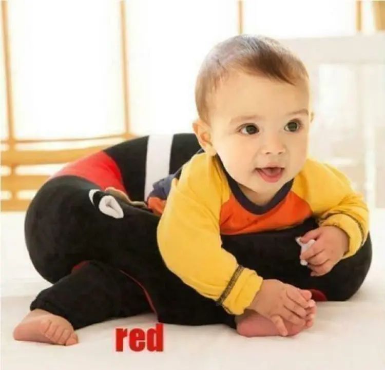 🧸 Plush Baby Support Seat – Help Your Baby Sit Comfortably and Safely!