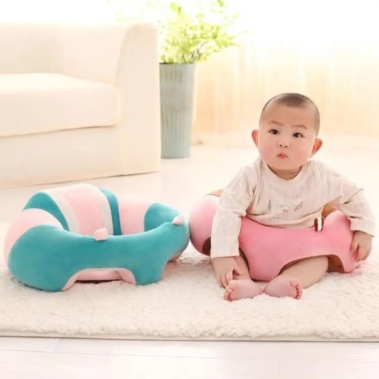 🧸 Plush Baby Support Seat – Help Your Baby Sit Comfortably and Safely!