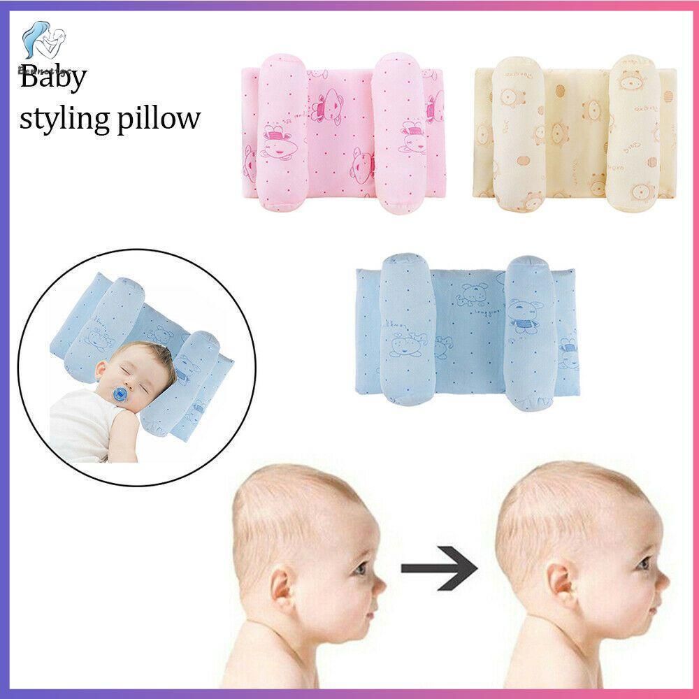 Infant Head Shaping Pillow – Soft Memory Foam Pillow for Newborn Head Support