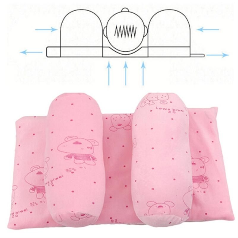 Infant Head Shaping Pillow – Soft Memory Foam Pillow for Newborn Head Support