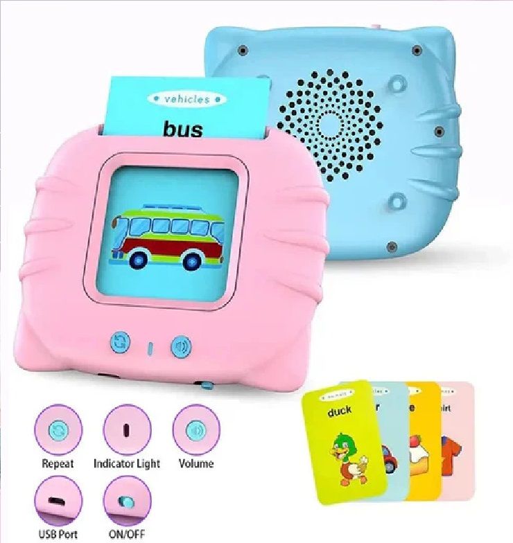 🗣️ Talking Flash Cards Educational Toy – Interactive Learning for Kids’ Early Education