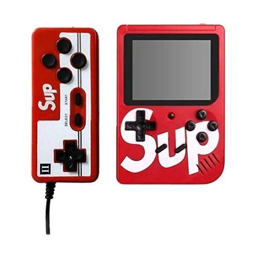 SUP Retro Game Box – Double Version Console with Joysticks & Dual Controllers